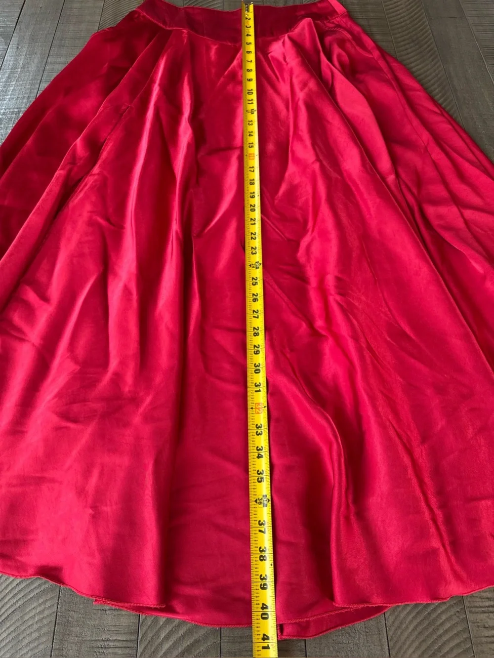 Free People Chilco Salsa Maxi Skirt with High Side Slit Women’s Size 4